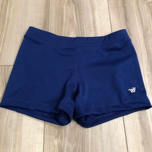 Blue varsity spandex